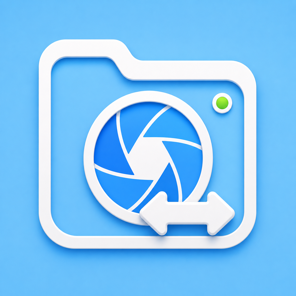 PhotoTransfer app icon